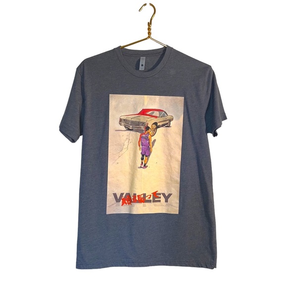 NBA PHOENIX SUNS DEVIN BOOKER GANBATTE T-SHIRT-UNISEX - Picture 1 of 4